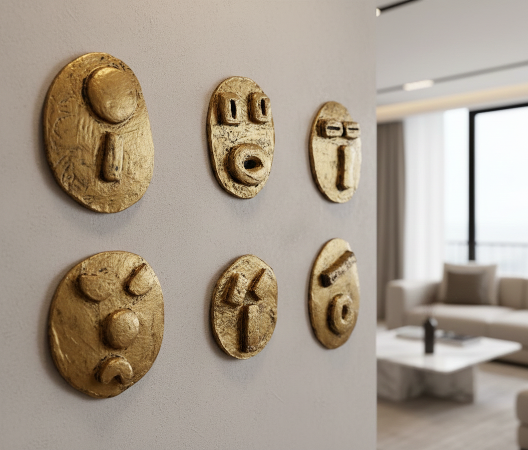 Antología de Rostros – Serie Abstracta (Set de 6)