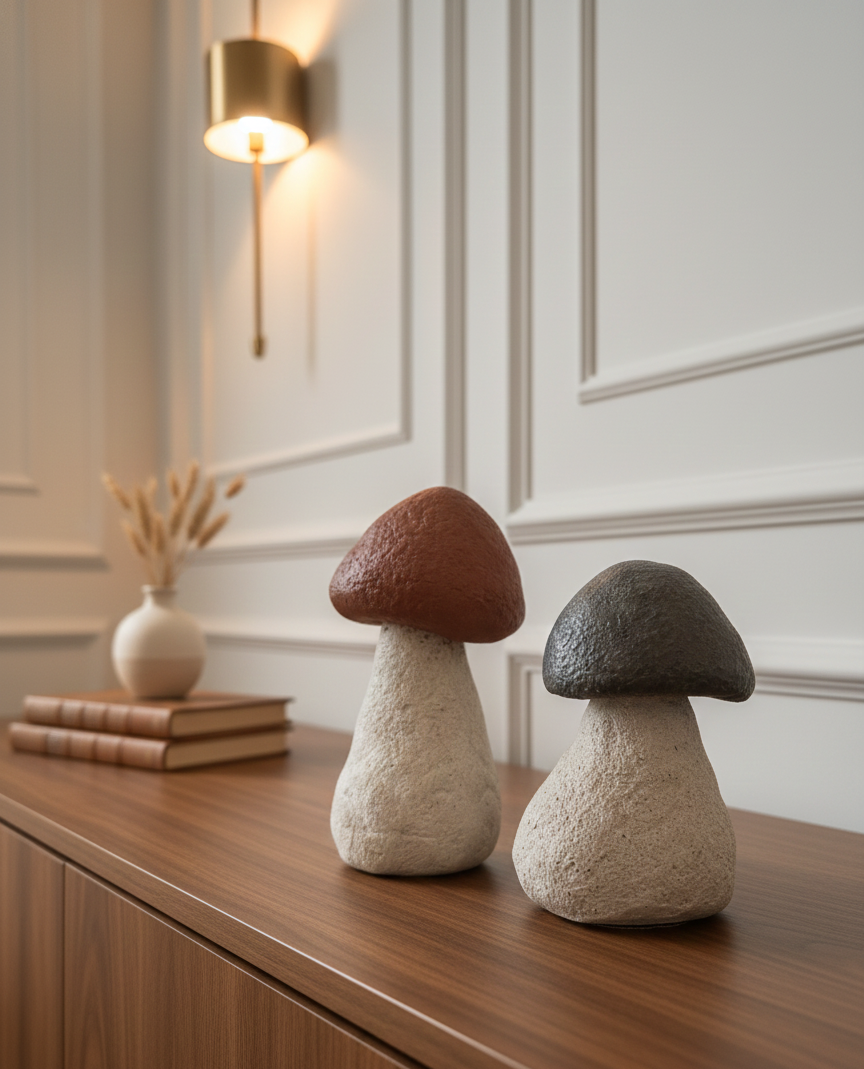 Set de 2 Hongos Decorativos “Lili”