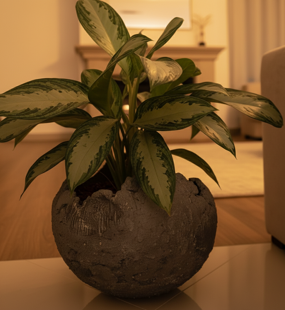 Maceta Redonda de Concreto