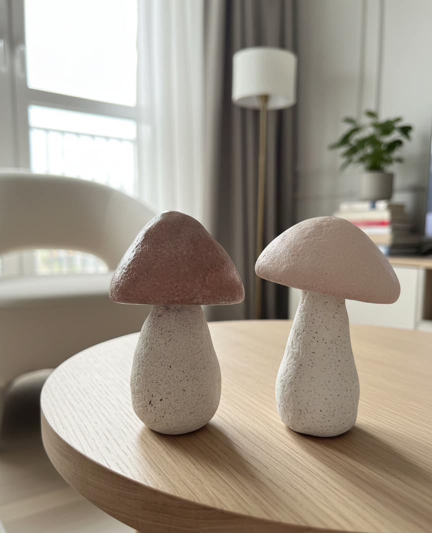 Set de 2 Hongos Decorativos “Lili”