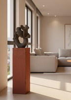 Pedestal de Concreto Cúbico