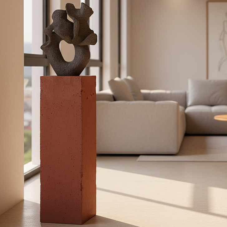 Pedestal de Concreto Cúbico