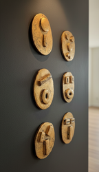 Antología de Rostros – Serie Abstracta (Set de 6)