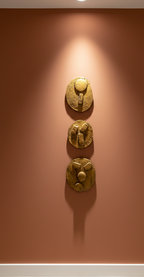 Tríptico de Concreto: Diálogo de Rostros